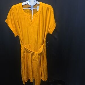 Simply Vera Vera Wang Mustard Yellow Top